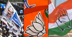 The 2025 Delhi Elections: AAP vs. BJP vs. Congress Showdown